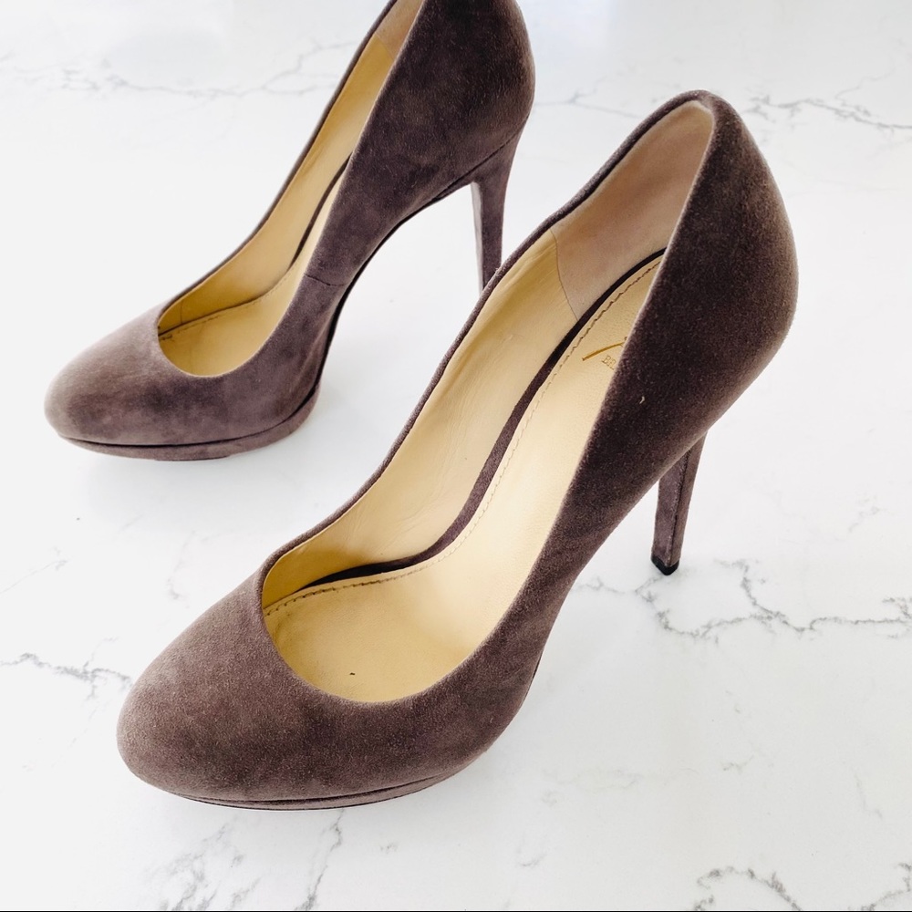 Brian Atwood Frederique Suede Pump - Picture 4 of 12